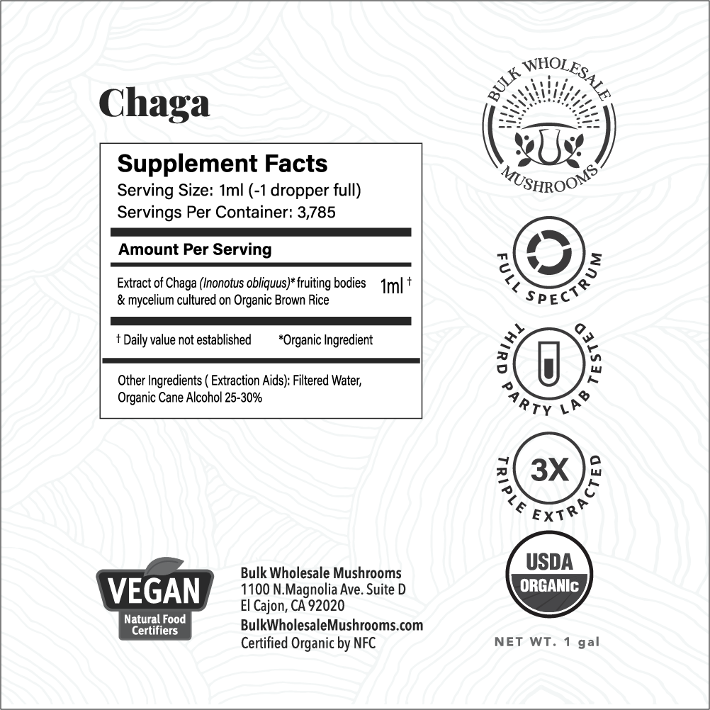 Chaga Bulk Tincture