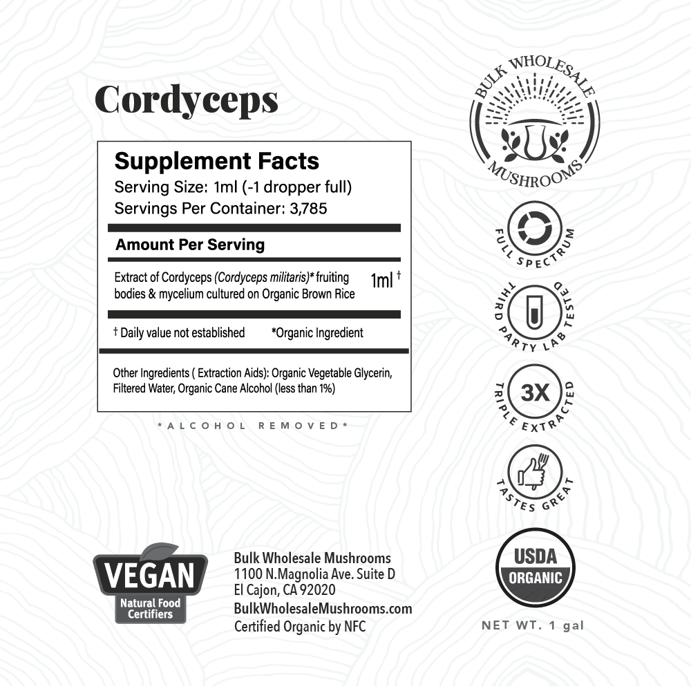 Cordyceps Bulk Glycerites