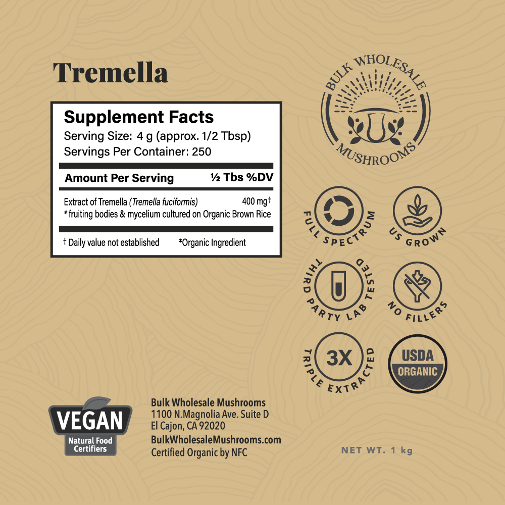 Tremella Bulk Powder