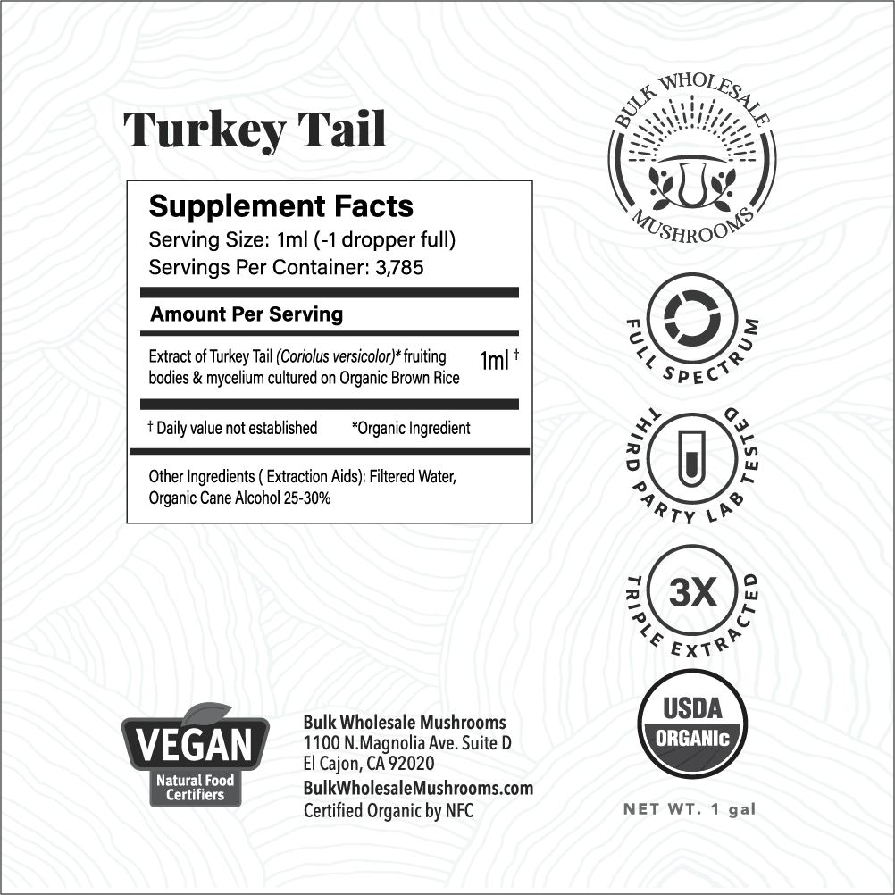 Turkey Tail Bulk Tincture